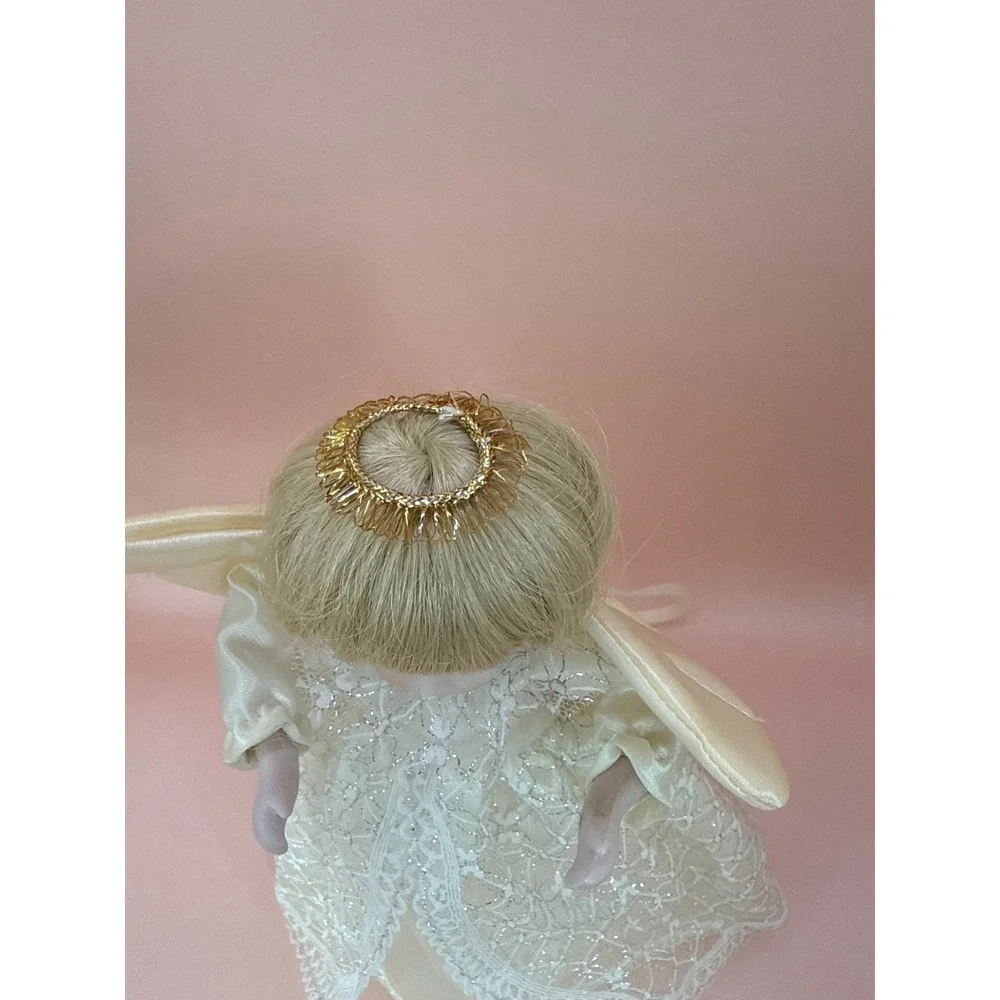 Porcelain‎ Blonde Angel Doll 9